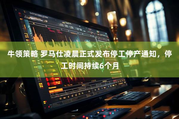 牛领策略 罗马仕凌晨正式发布停工停产通知，停工时间持续6个月