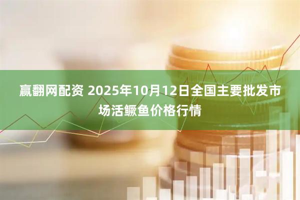 赢翻网配资 2025年10月12日全国主要批发市场活鳜鱼价格行情