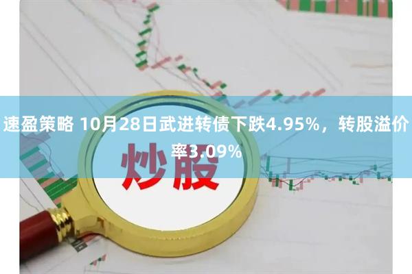速盈策略 10月28日武进转债下跌4.95%，转股溢价率3.09%