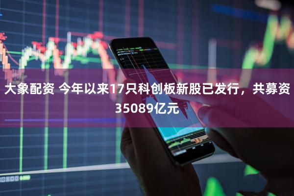 大象配资 今年以来17只科创板新股已发行，共募资35089亿元